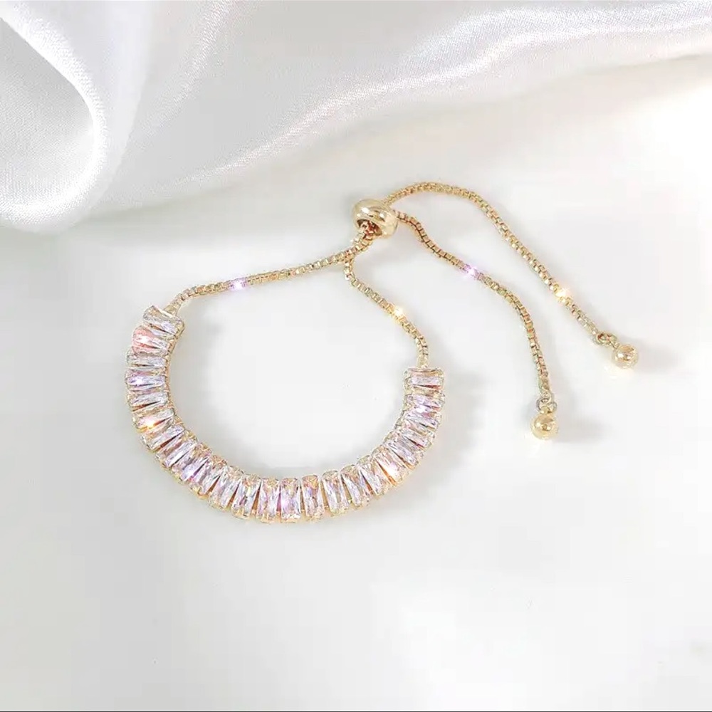 Zircon crystal bracelet
